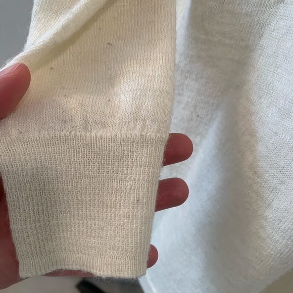 J Crew | Wool blend creamy white sweater - Picture 3 of 7